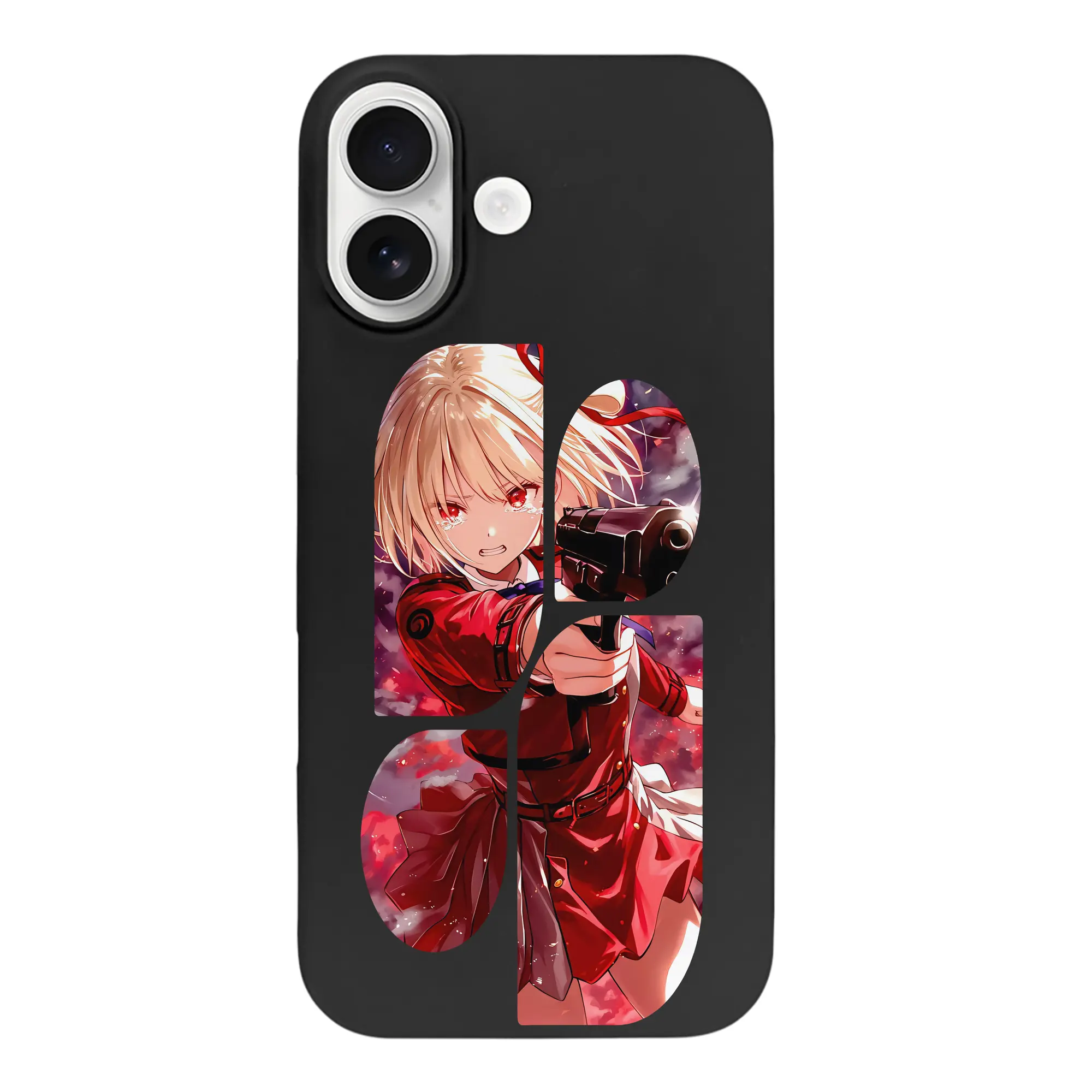 リコリス・リコイル グッズ,錦木千束 - iPhone 17 シリーズ シリコンケース 薄型 耐衝撃 指紋防止 ソフトタッチカバー 精密フィット 傷防止 保護ケース iPhone 17/17 Air/17 Pro/17 Pro Max 対応